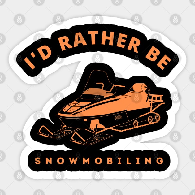 Snowmobiling 6 Sticker by TheSeason